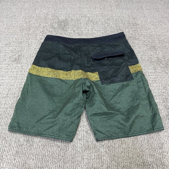 RVCA Board Shorts Green Drawstring Men’s Size 32 - Picture 9 of 10